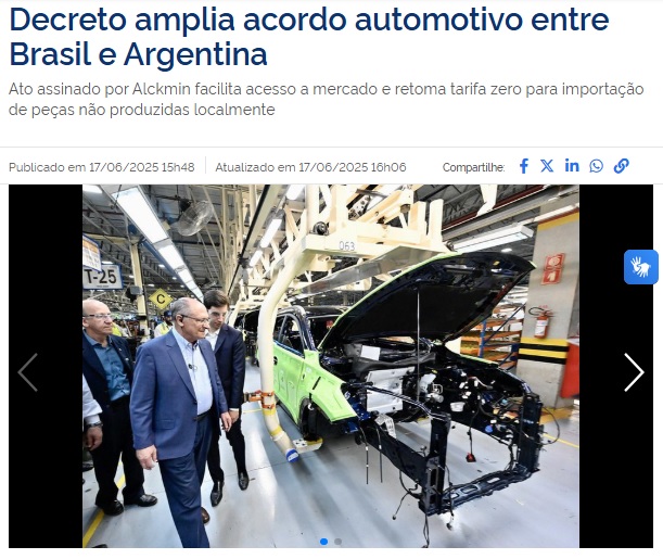 アルゼンチンとの自動車協定拡大＝国内非生産の部品は免税化