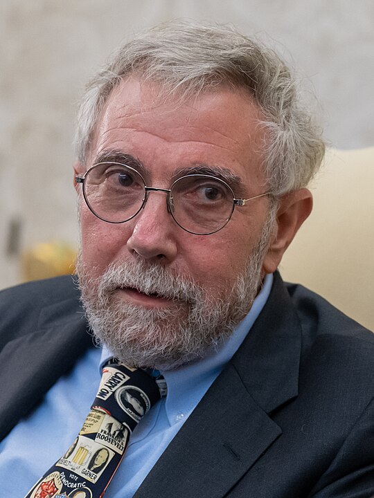 ポール・クルーグマン氏（Foto: The White House, via Wikimedia Commons）