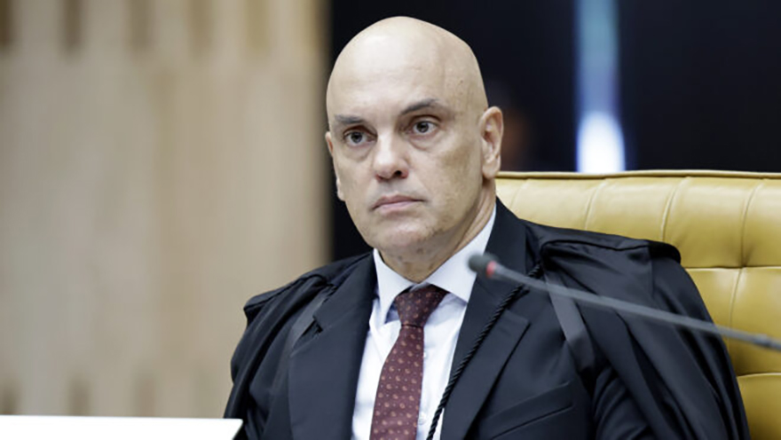 アレシャンドレ・デ・モラエス最高裁判事(Foto: Fellipe Sampaio/STF)