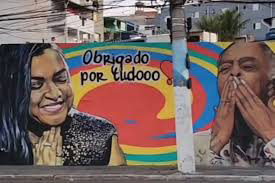 サンパウロ市にプレッタとジルベルト・ジルの親子壁画登場