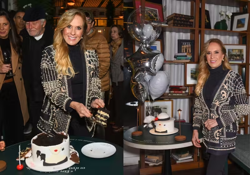 82歳の誕生日を祝うエロイザ・ピニェイロさん（Foto: reprodução Instagram @helopinheiro1）