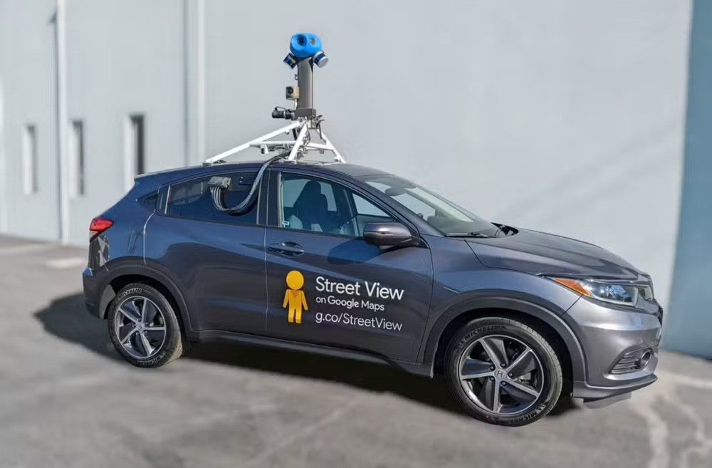 グーグルのストリートビュー撮影車(Foto: Divulgação/Google)