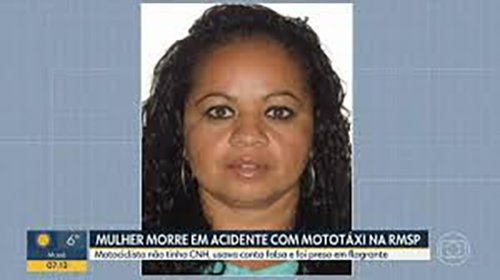 事故の報道(Reprodução)