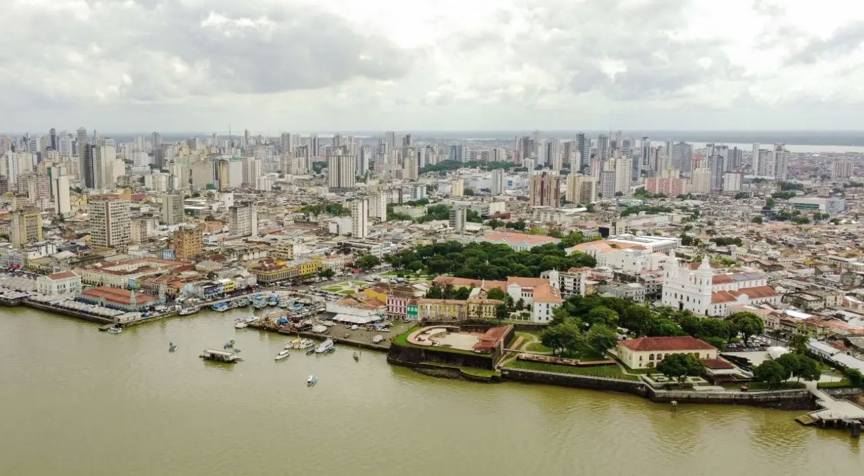 COP30開催地のパラー州ベレン市(Foto: Governo do estado do Pará/Reprodução)