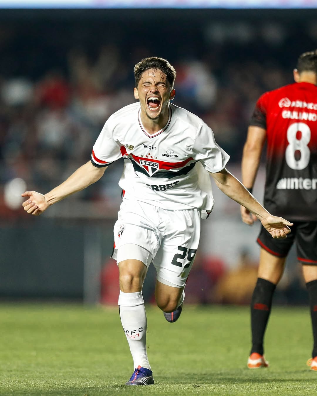 7月31日のサンパウロ戦より（Rubens Chiri/SPFC）
