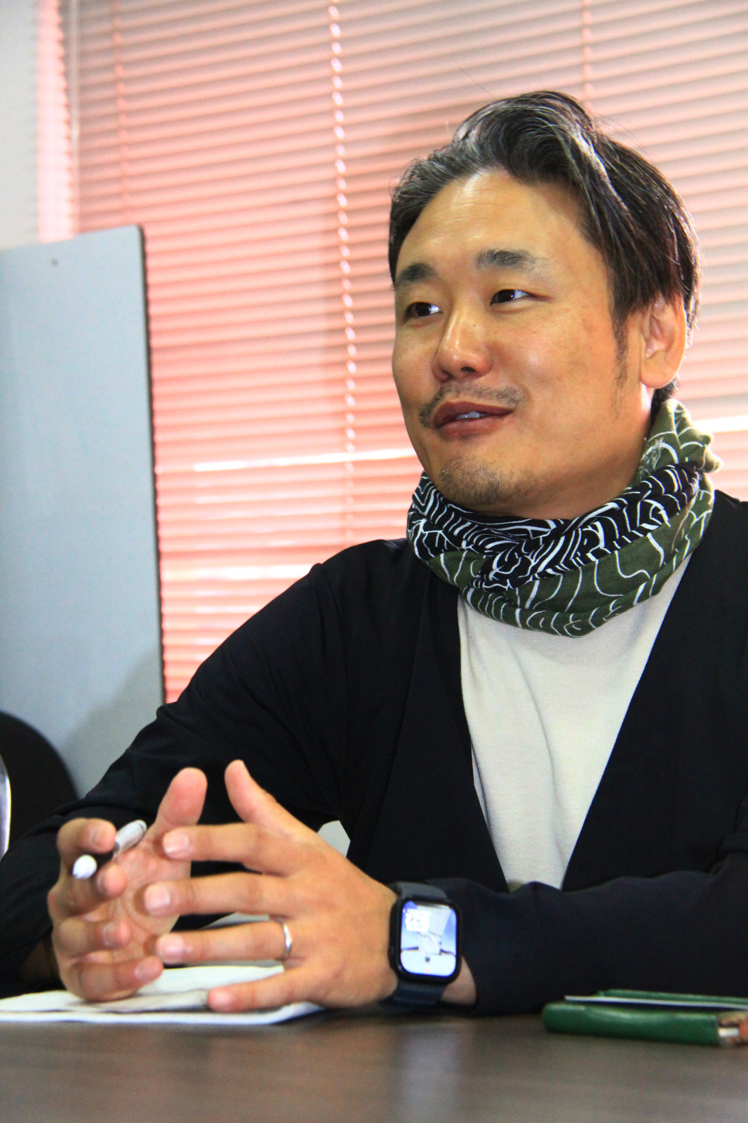 ブラジルを訪問していた角田記者