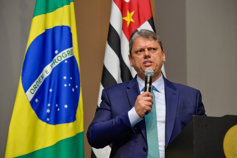 タルシジオ・デ・フレイタス・サンパウロ州知事（Foto: Monica Andrade/Govesp）