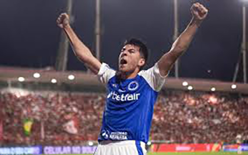 7日のクルゼイロ対CRB戦より（Rafael Vieira/Crizeiro）