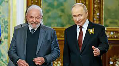 今年5月の両大統領（Reprodução）