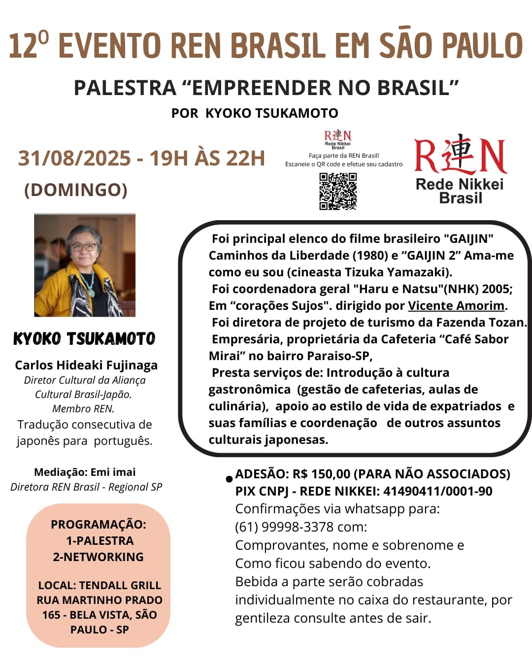 Card_12o evento REN Regional SP_Kyoko Tsukamoto_20250831
