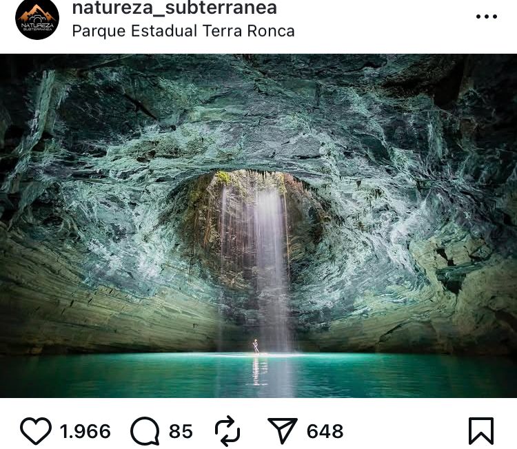 神秘的な自然美誇る深淵池＝南米最大級の洞窟群の聖域