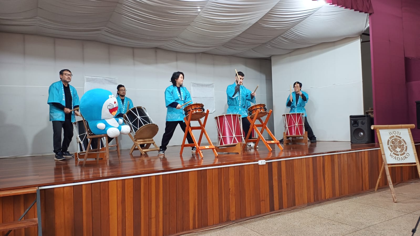 和太鼓演奏の様子