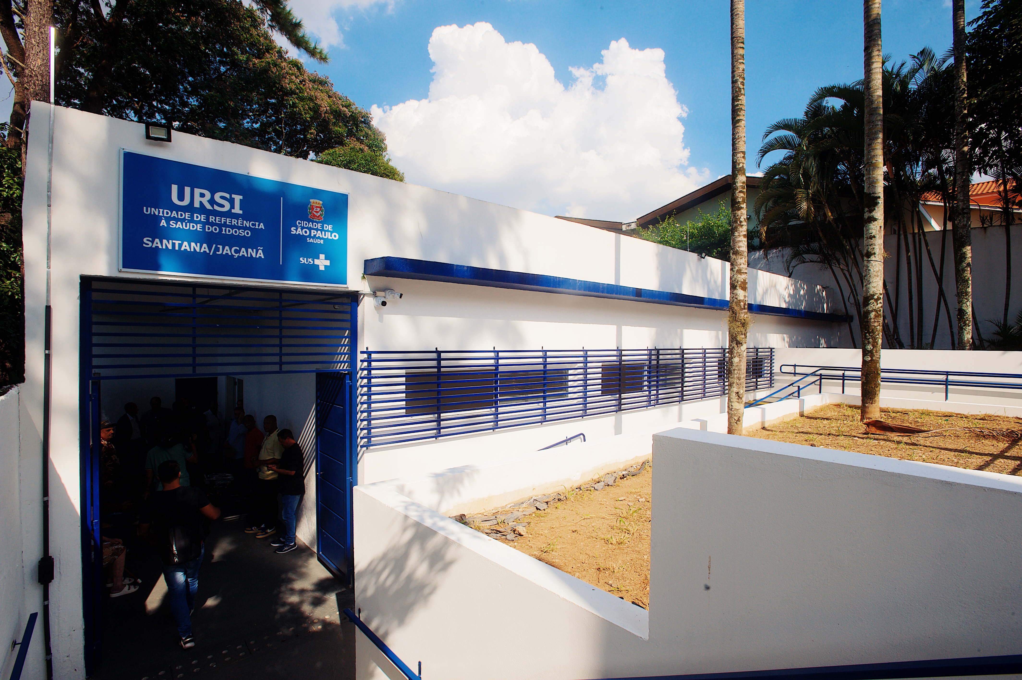 昨年４月に公式引き渡しされた高齢者医療参照ユニット新施設（Fotos de Leon Rodrigues/SECOM）