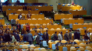 国連総会のイスラエル首相の演説でブラジル代表ら抗議の退場