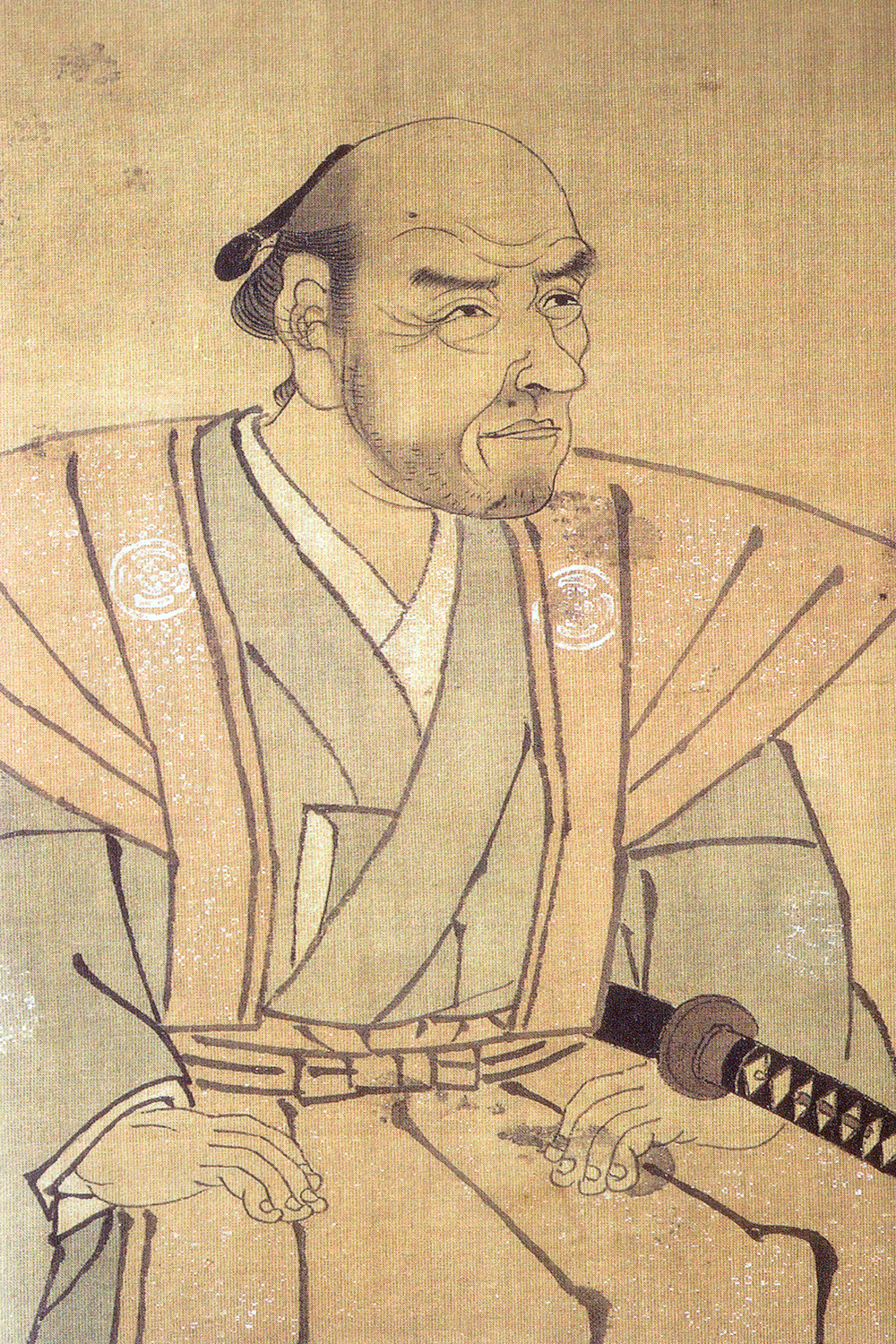 尊徳座像（岡本秋暉（しゅうき）作、報徳博物館蔵 Public domain, via Wikimedia Commons）