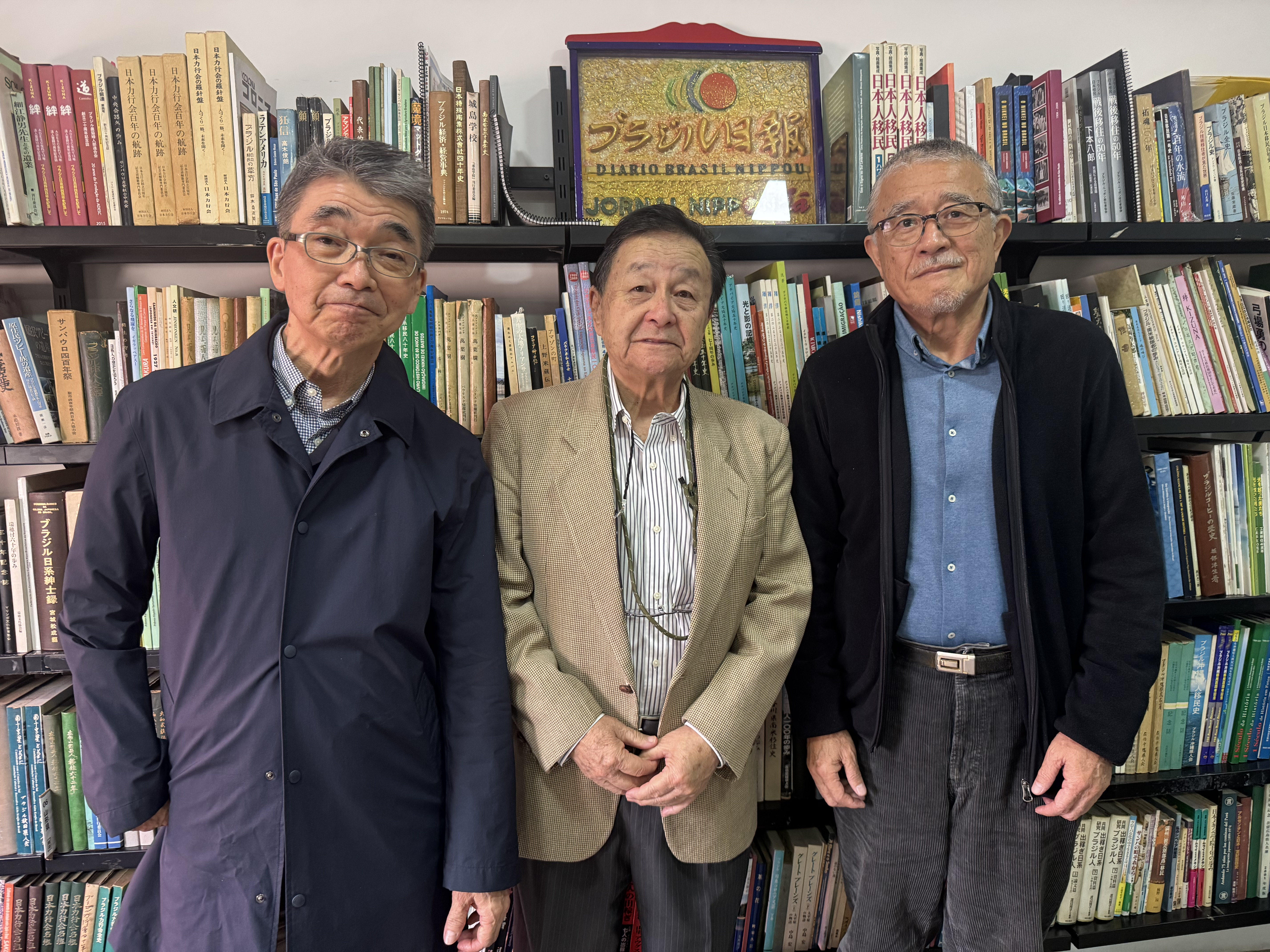 Sr. Nakano, Sr. Miyamura, Sr. Enokihara