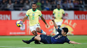 14日の親善試合より(Rafael Ribeiro/CBF)
