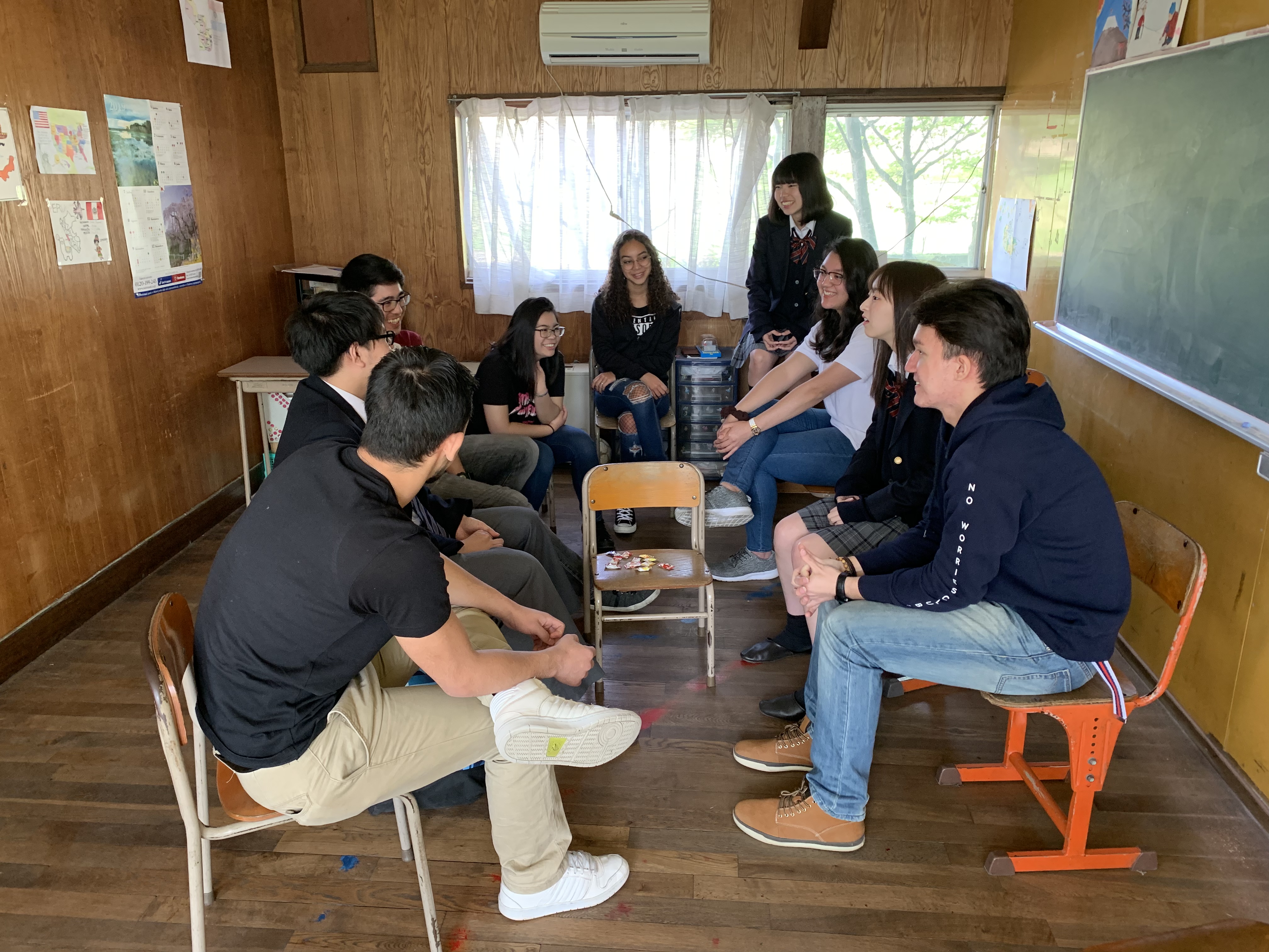Uma cena do primeiro filme 'Muito Prazer' (foto fornecida)