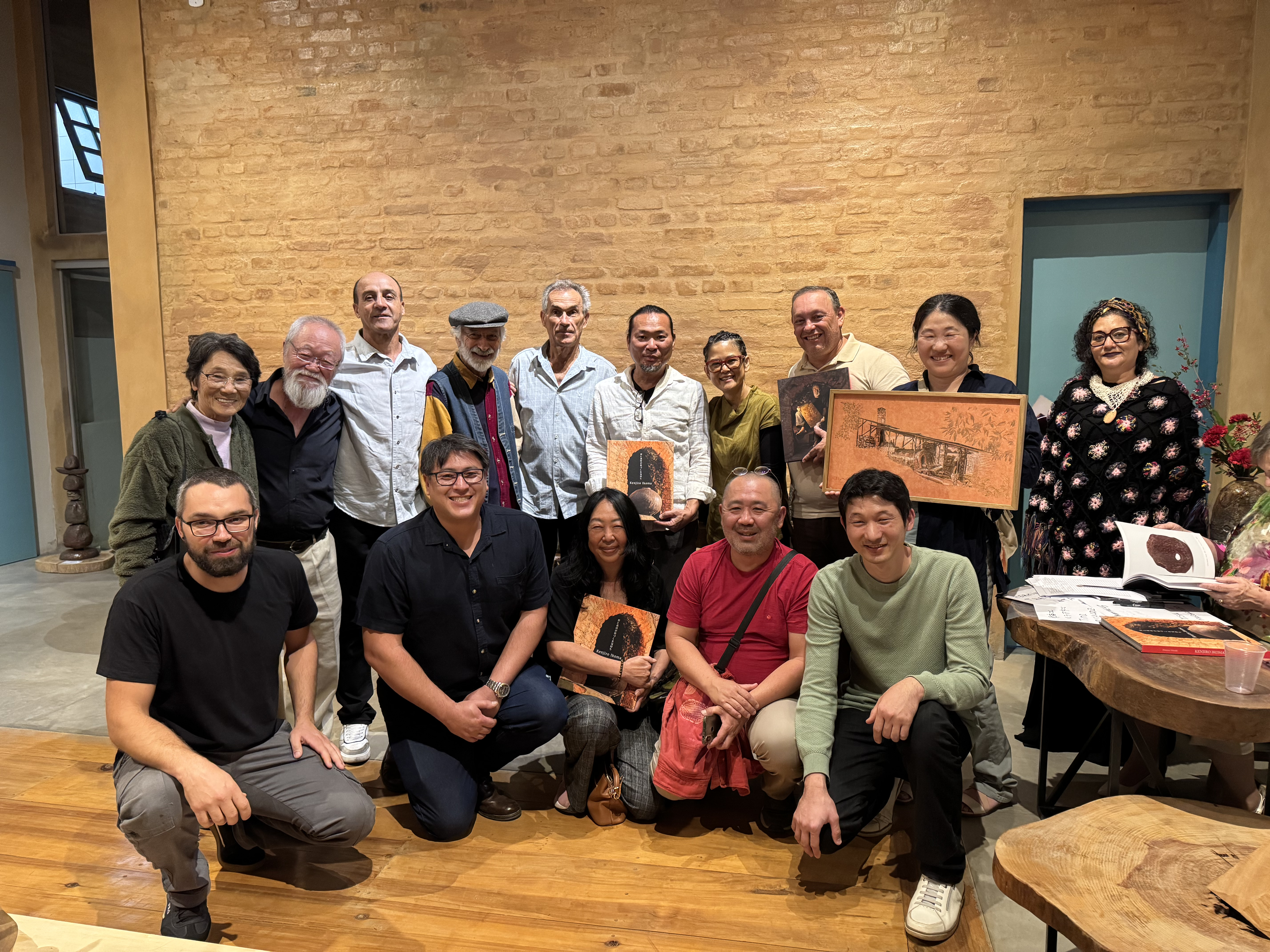 陶芸生活50周年の生駒憲二郎さん＝クーニャで「生駒と弟子たち」展