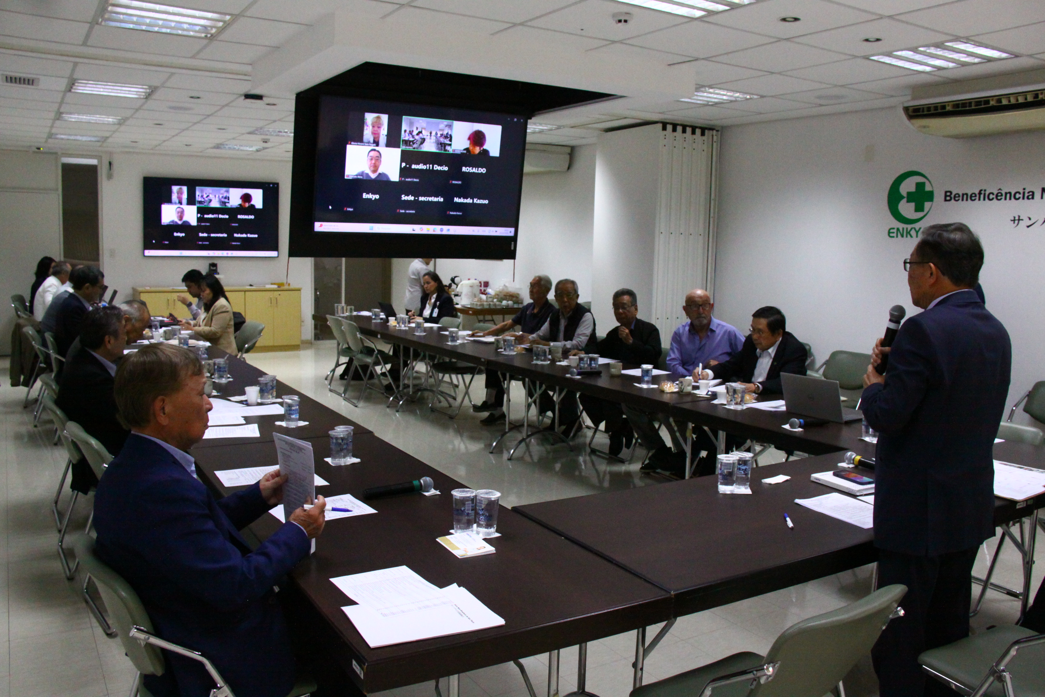 Reunião ordinária de diretoria de outubro