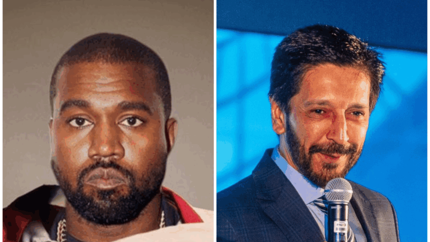 カニエ・ウエストとヌーネス市長（Reproducao