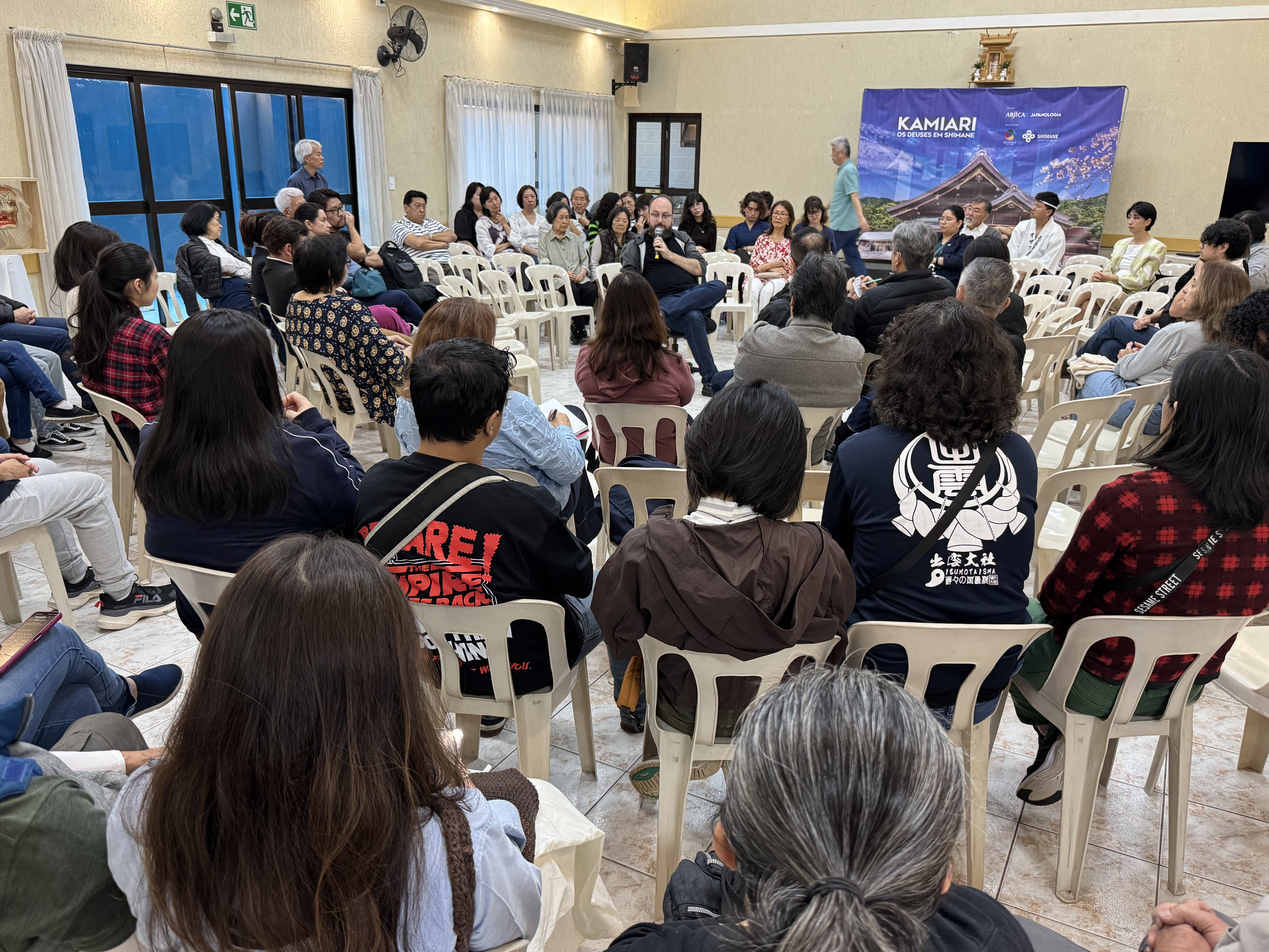 島根県人会＝特別イベント「神在」初開催＝出雲大社の由来を説明＝伝統文化展示や郷土料理も