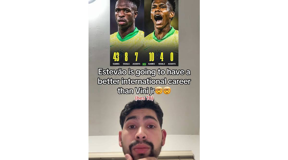 エステヴォン台頭で、ヴィニシウスと主役逆転か?