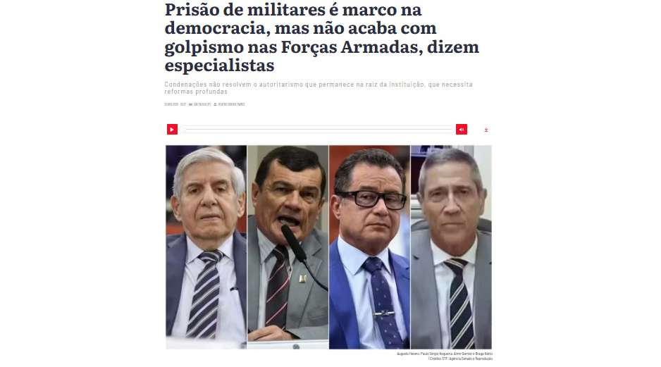 元大統領や大物軍人の投獄＝民主主義の成熟を示す一例《記者コラム》