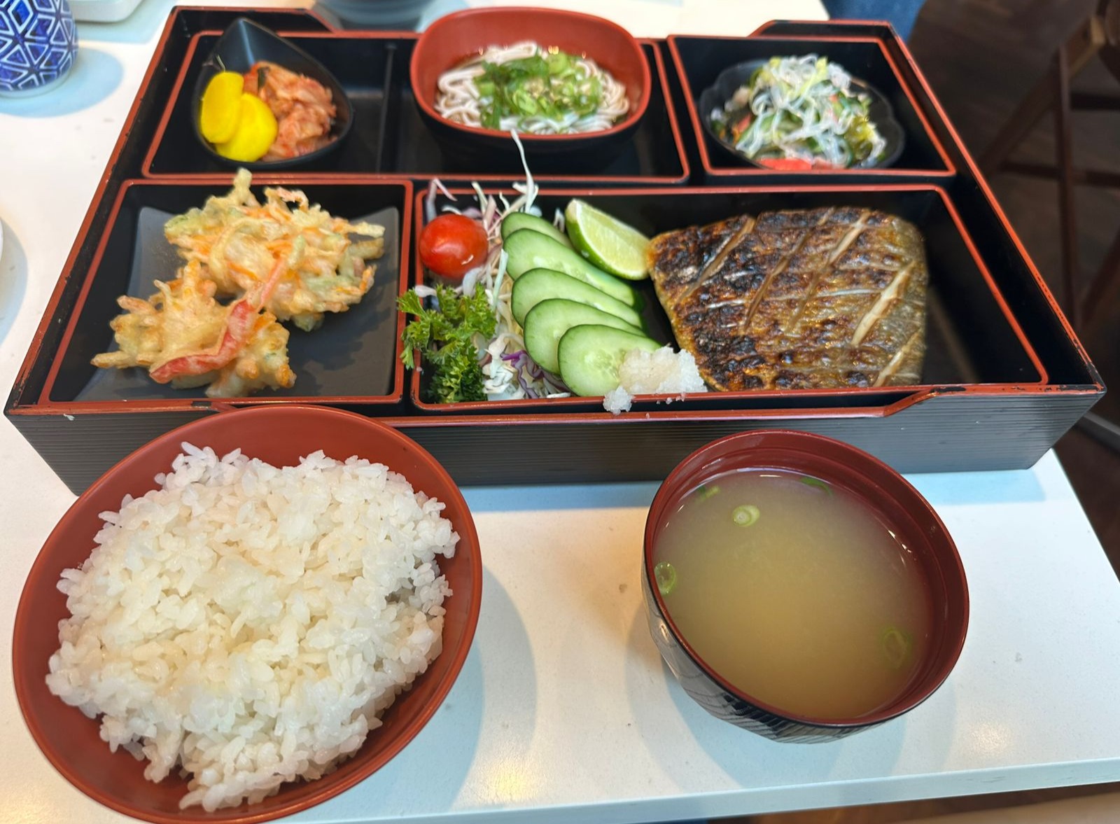 アンショーバ定食