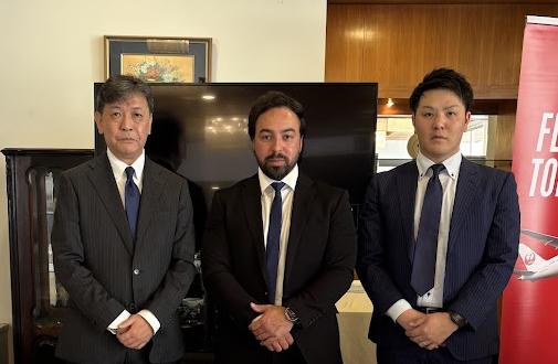 2025年3月 日伯外交関係樹立130周年を記念した訪日・訪伯観光促進イベントにて