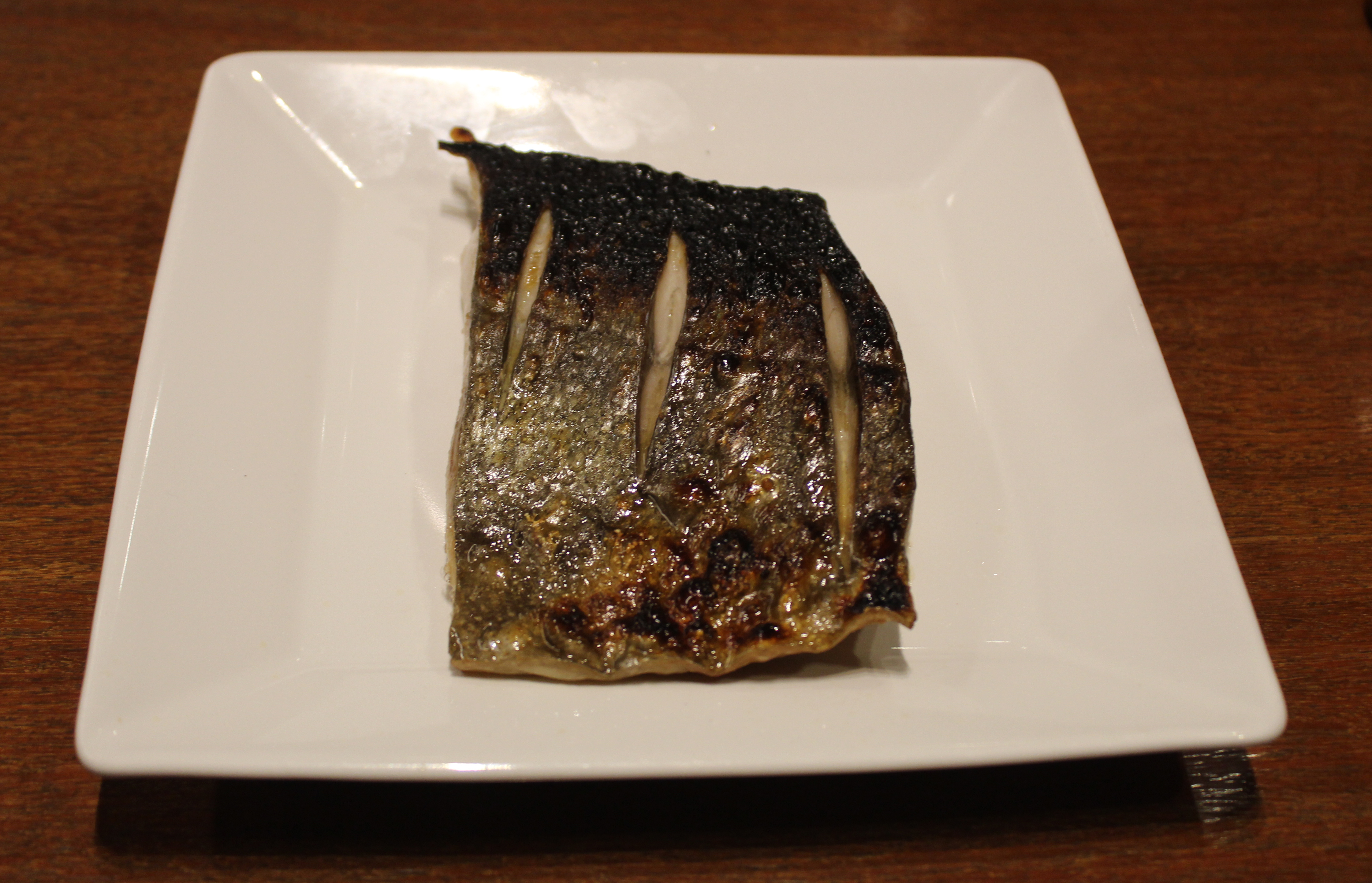 香ばしく焼き上げられたアンショーバ