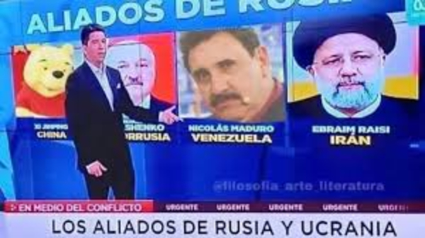  大統領候補の父親の有名司会者、マドゥーロの顔に使われる？