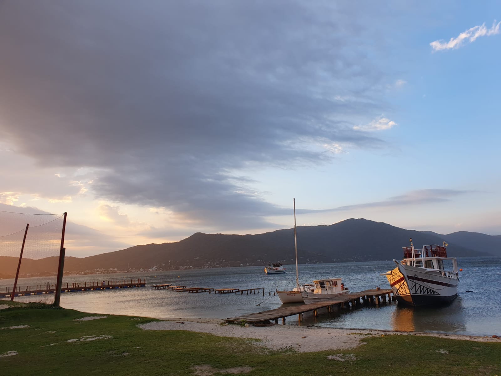 フロリアノポリスの観光地ラゴア・ダ・コンセイソン