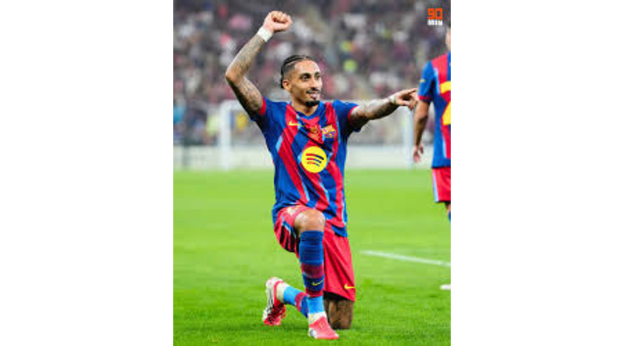 ラフィーニャがバルセロナで2得点の大活躍