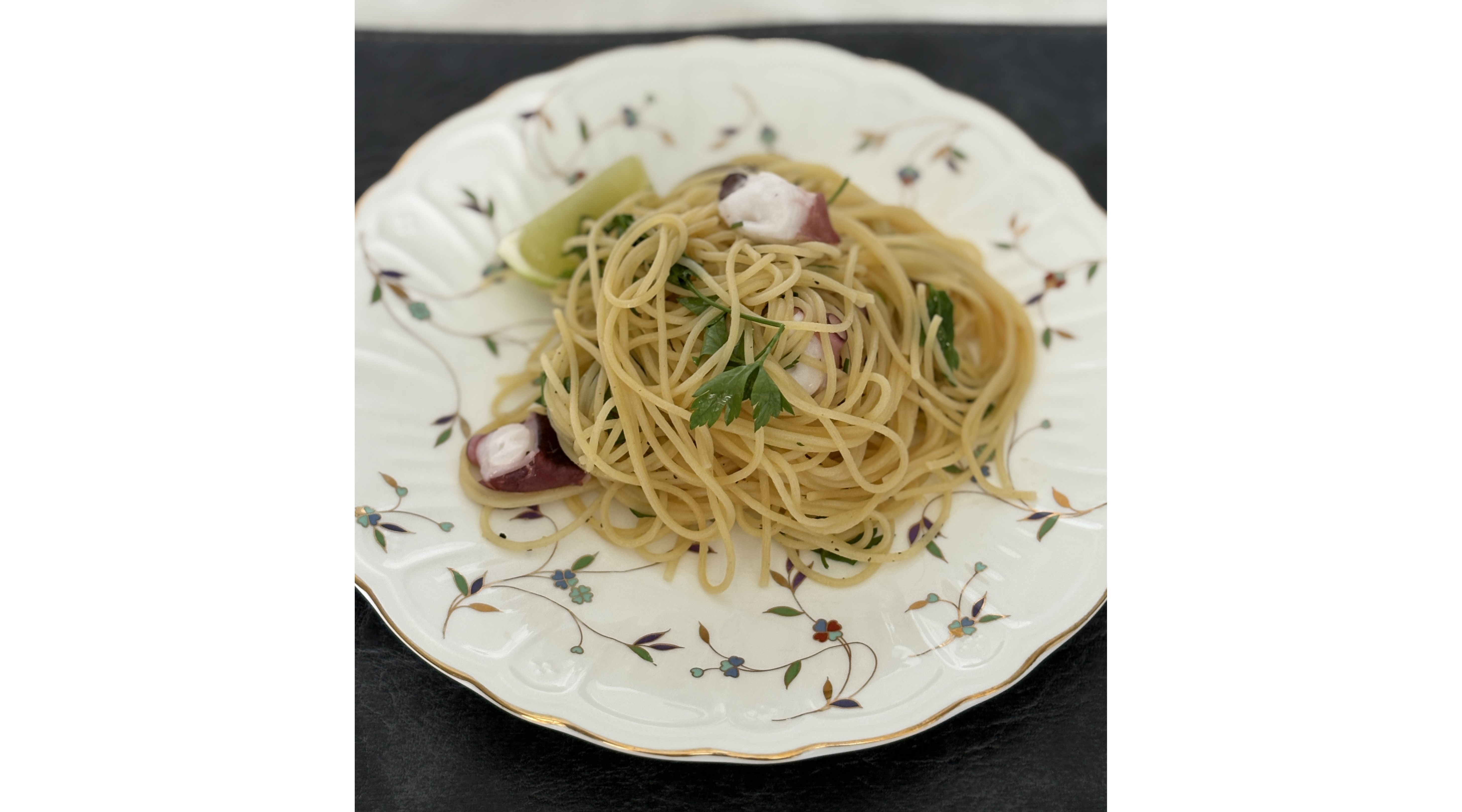 タコレモン・シンプル旨味パスタ＝レシピ紹介コーナー「いただきます」（69）＝「日本の家庭料理をブラジルで作る！」