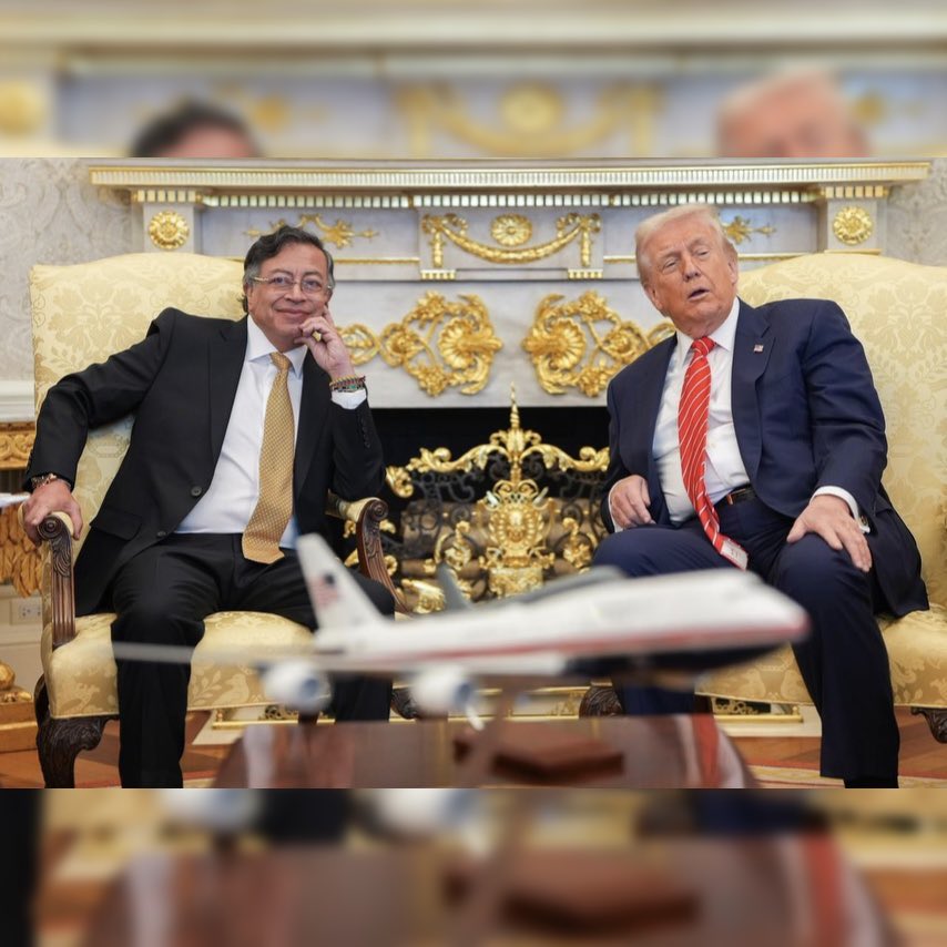 コロンビア大統領がトランプ氏と会談＝ 麻薬対策協議、緊張緩和の兆し