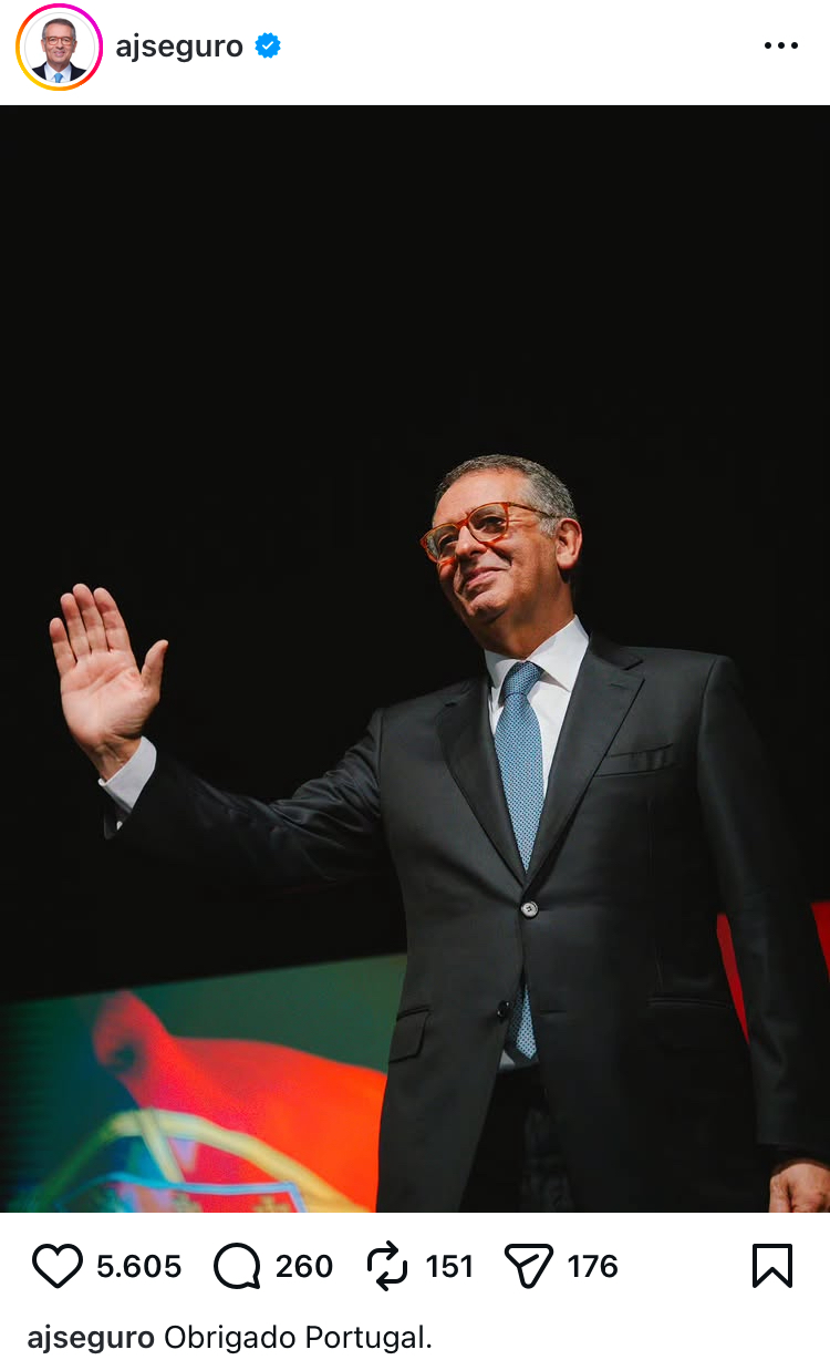 ポルトガル大統領選＝セグーロ氏圧勝、極右台頭に歯止め＝ブラジル移民にも安堵広がる　