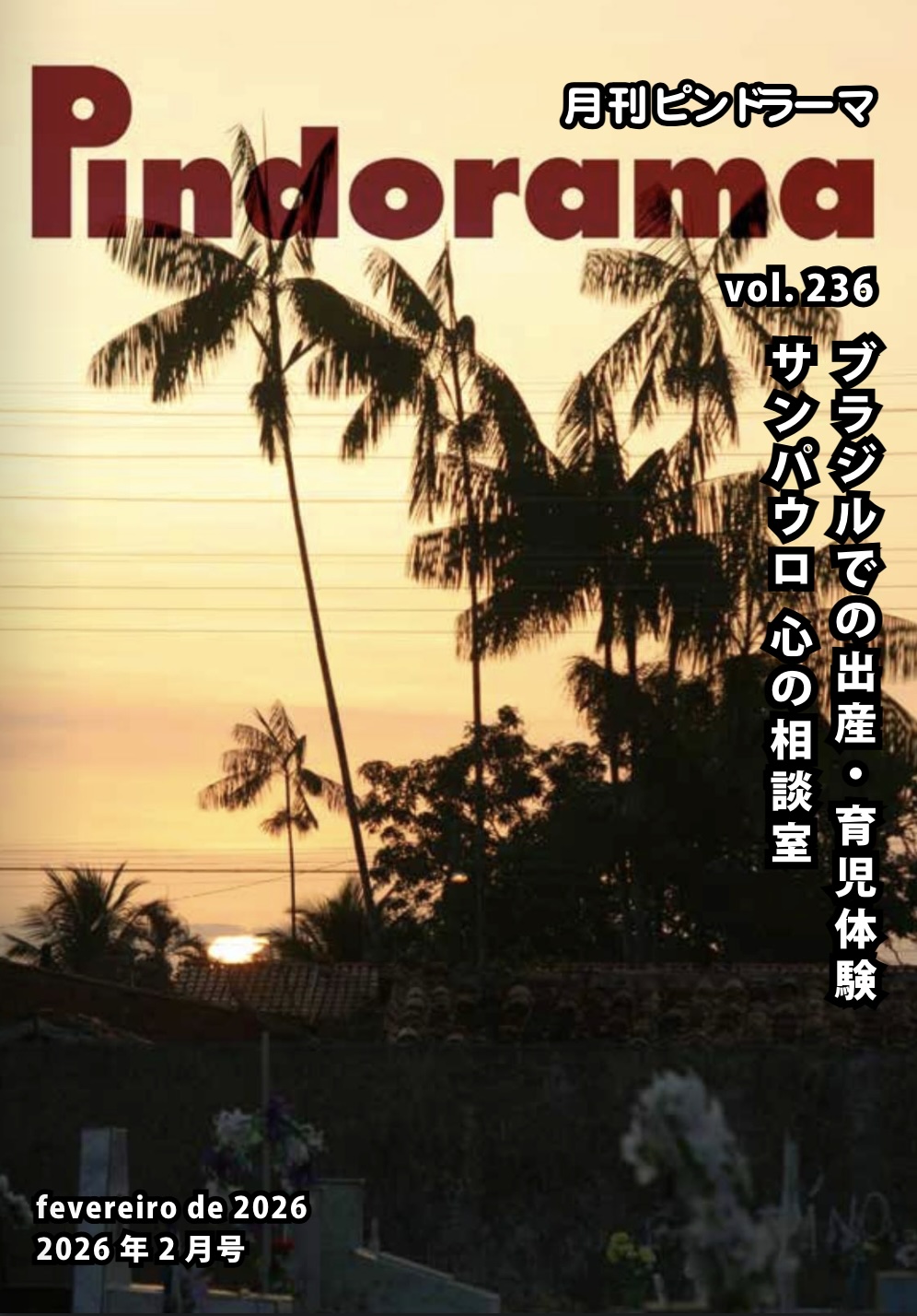 『ピンドラーマ』236号＝「ブラジルでの出産・育児体験」