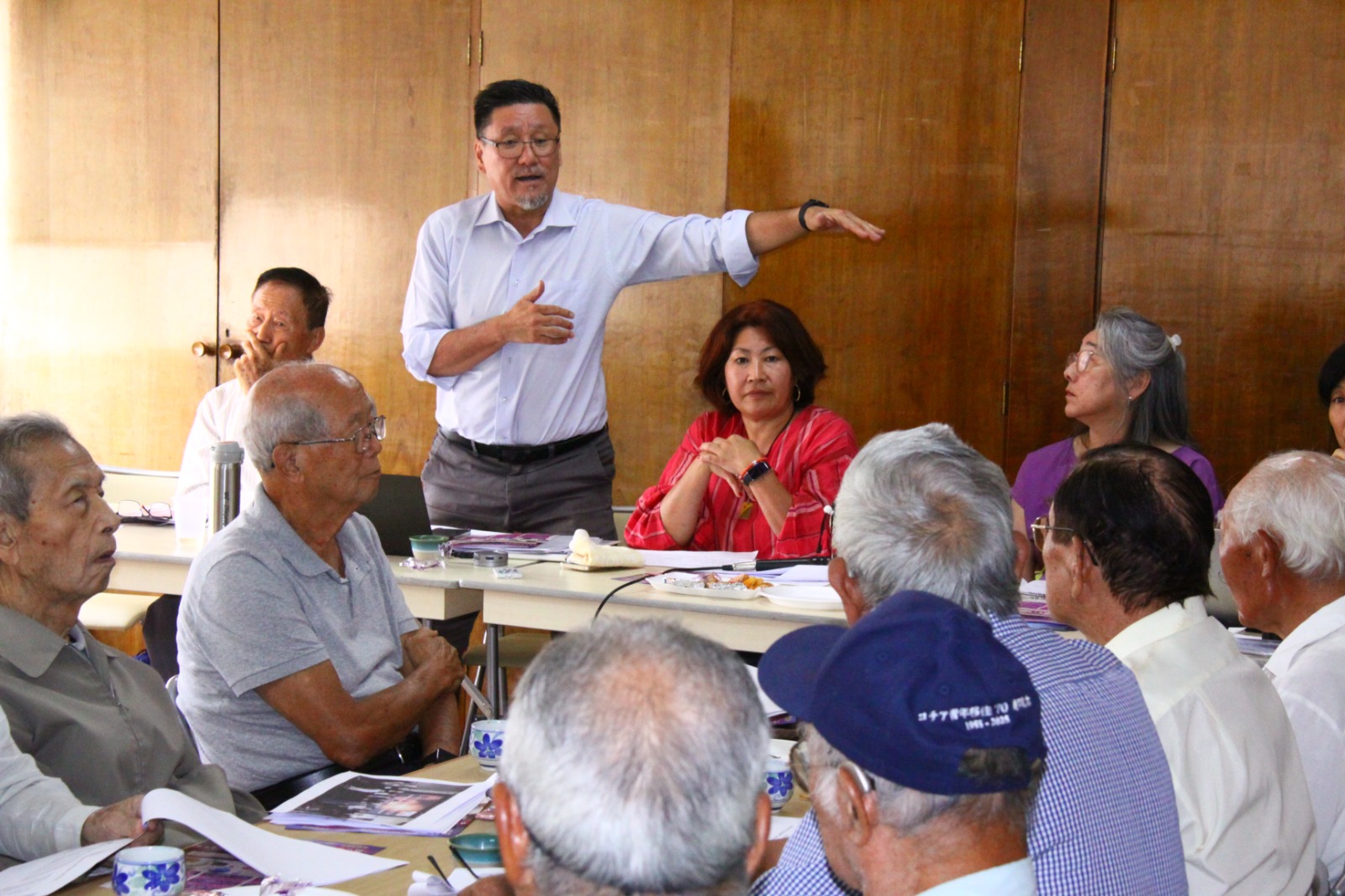 初の2世、文岡氏が会長就任=コチア青年連絡協議会が総会