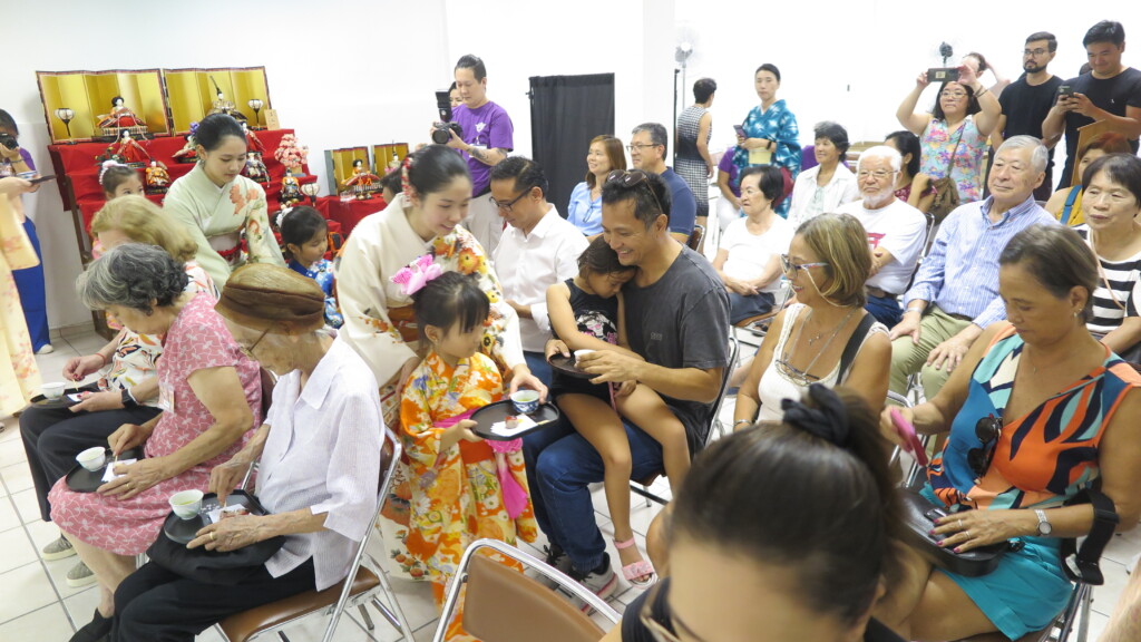 24年の雛祭りの様子