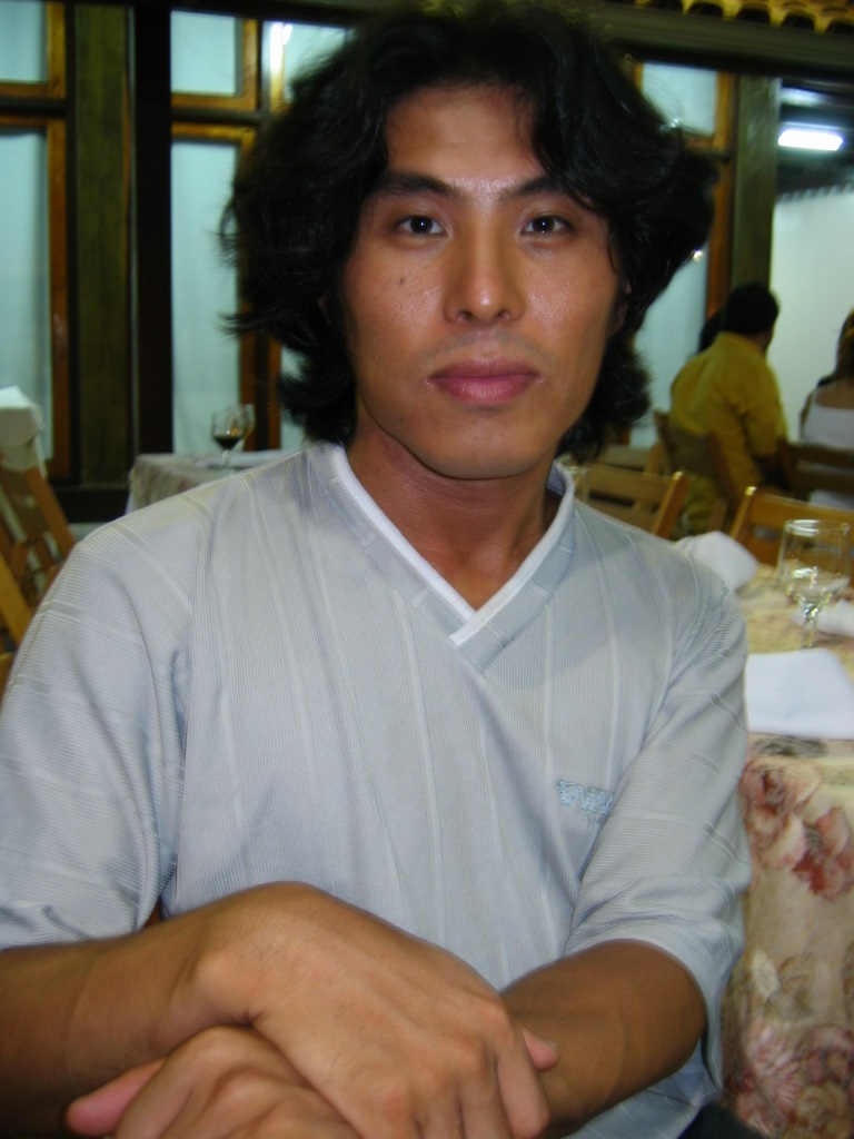 2004年に取材した時の江越さん