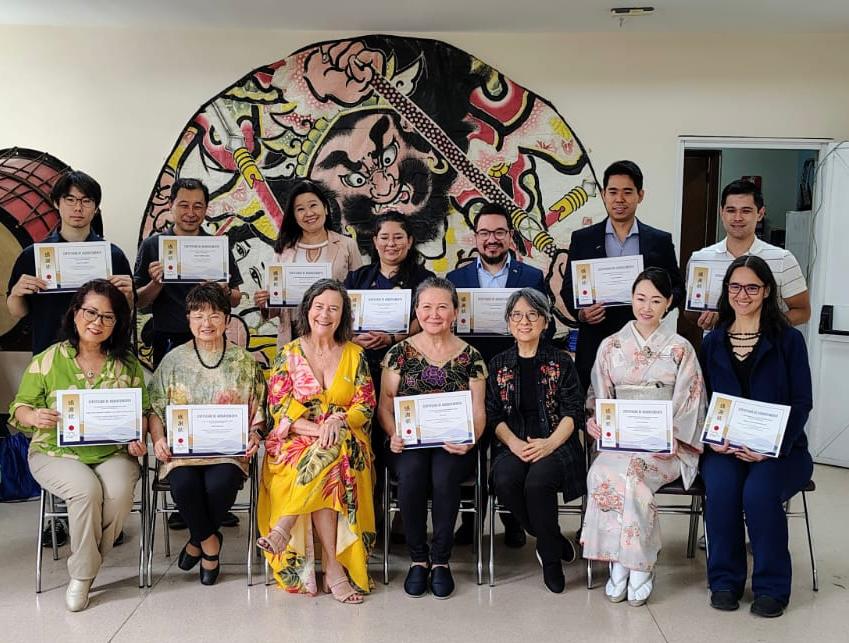 表彰を受けたボランティアの皆さん