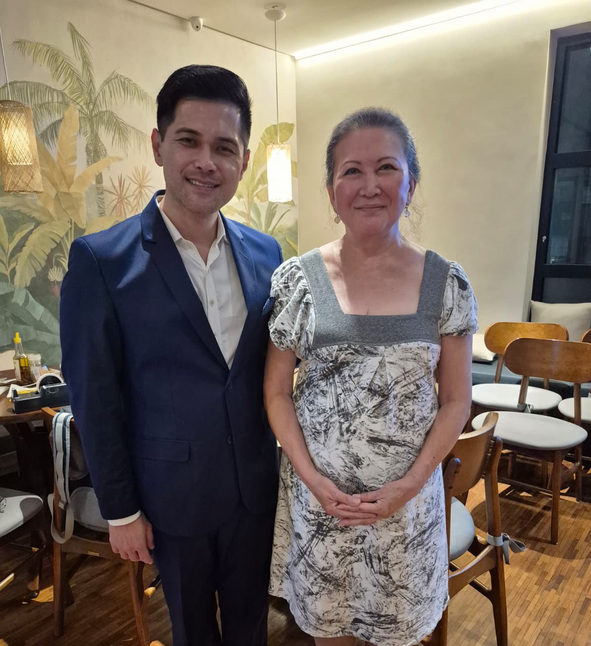 Anderson Taba e Emi Imai