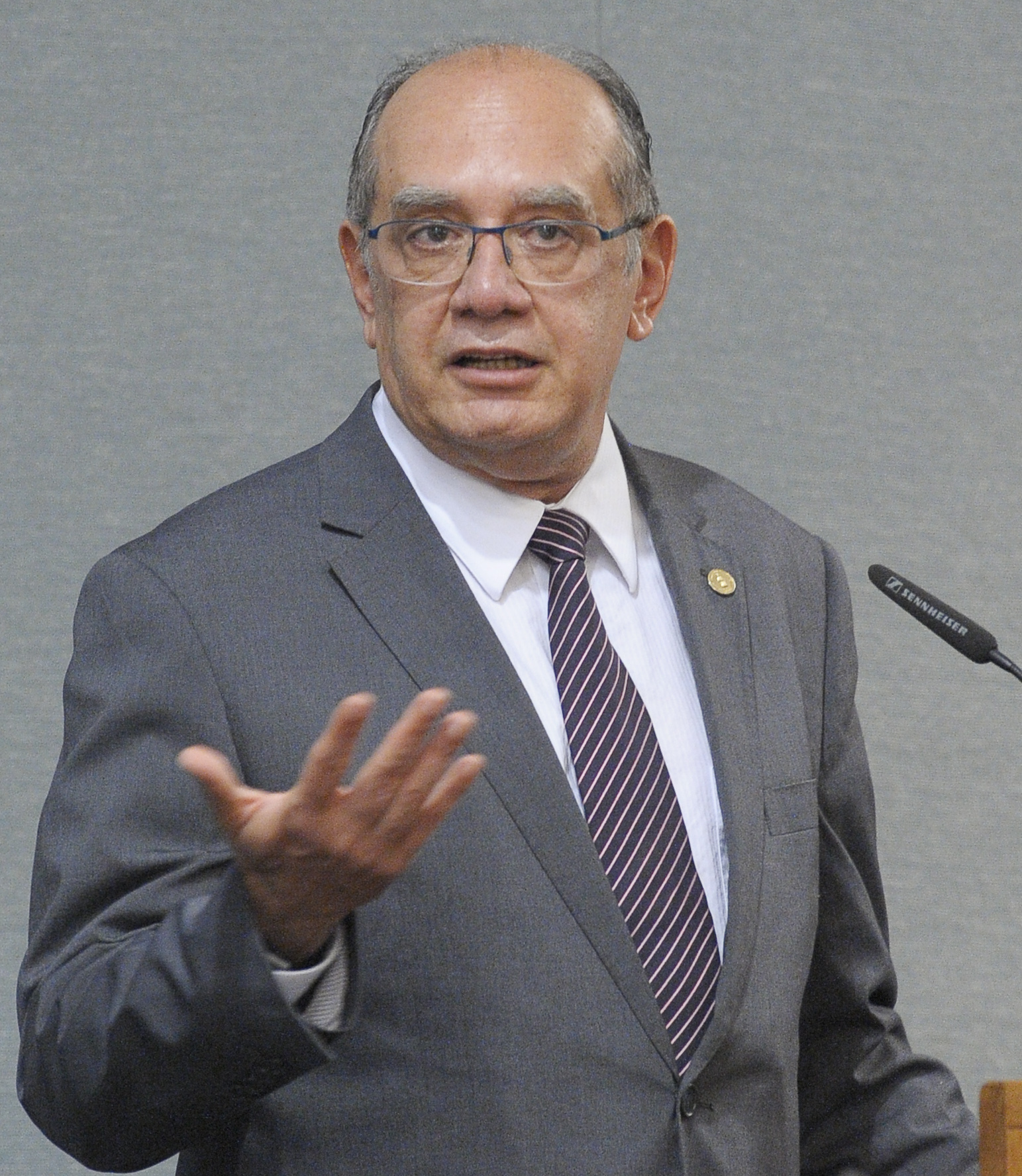 最高裁のジルマル・メンデス判事（Foto: Pedro França/Agência Senado）