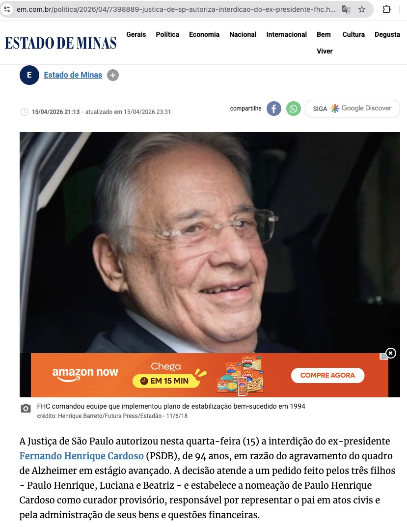 FHC元大統領の後見開始＝判断能力低下で司法判断