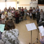 参加者全員で『熟連讃歌』を合唱