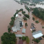 広範囲に及ぶ水害で経済活動も止まっているRS州（Asgav/Divulgacao）