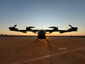 初公開されたeVTOL実物大試作モデル（Foto: Divulgação/Eve Air Mobility）