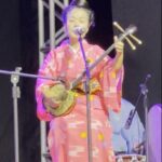 新垣恵さんの演奏の様子