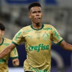 クルゼイロ戦でのエステヴォン（Cezar Greco/Palmeiras）